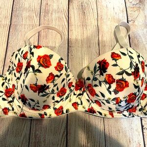 Daisy Fuentes Floral Balconette Bra